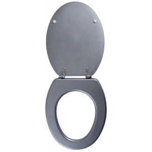 WC daska Spirella Monaco MDF-siva 40.05536
