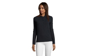 Ženska polo majica sa dugim rukavima teget Podium Xl 311.317.54.XL