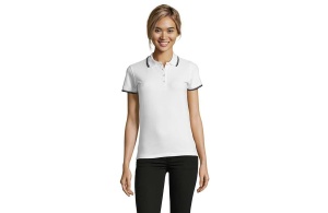 Ženska polo majica sa kratkim rukavima bela Practice Women S 311.366.00.S