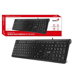 Žična tastatura SlimStar 230 Genius 31310010414 - Img 2