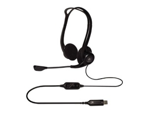 Žične slušalice sa mikrofonom PC960 crne Logitech USB - Img 6