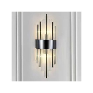 Zidna lampa Gillis 2xE14 Elmark 955GILLIS2W/BL