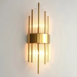 Zidna lampa Gillis 2xE14 Elmark 955GILLIS2W/GD - Img 2
