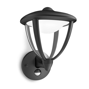 Zidna lampa Robin crna Philips 15479/30/16