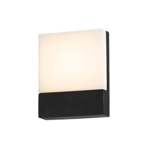 Zidna LED lampa 10W 3000K IP65 crna A0301
