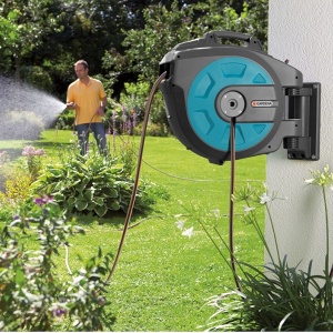 Zidni nosač sa 15m creva Roll Up Automatic Gardena GA 08022-20 - Img 4