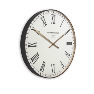Zidni sat Clocksmith 74cm belo/crni 040101