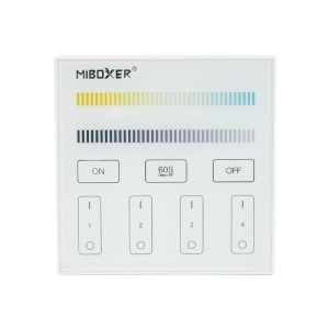 Zidni Upravljač Dual White Cct 4 Zone 2.4Ghz Mi-Light B2 MiBoxer 20220738