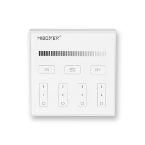 Zidni Upravljač Single Color 4 Zone 2.4Ghz Mi-Light B1 MiBoxer 2017021