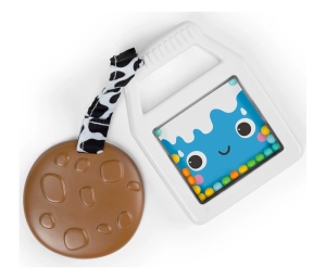 Zvečka glodalica za Bebe 2u1 0m+ Kids II Bright Starts Cookies & Teethe SKU16705