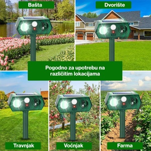 Zvučni i svetlosni rasterivač životinja 20485-5722 - Img 3