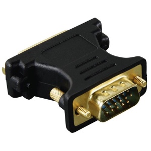 Adapter VGA (muški) na DVI (ženski), HAMA 45074 - Img 2