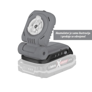 Akumulatorska radna lampa 3W X-CROSS Iskra IX-FL07