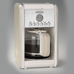 Ariete VINTAGE, Aparat za filter kafu, bež (1342), za 4-12 šoljica, 2000W