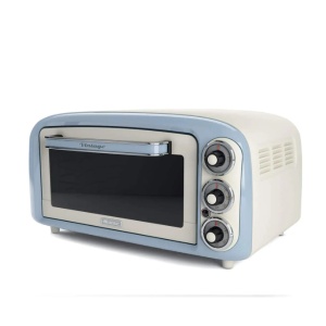 Ariete VINTAGE Mini rerna, plava (979),18l, 1380W - Img 1