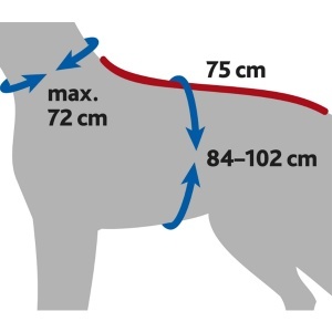 Bade mantil za pse XL 75cm Trixie 23575 - Img 2