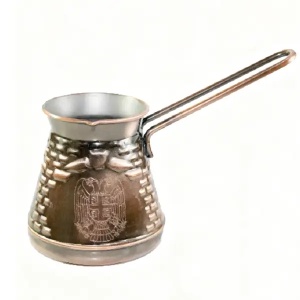 Bakarna džezva sa grbom Srbije 250ml Colossus CL-115