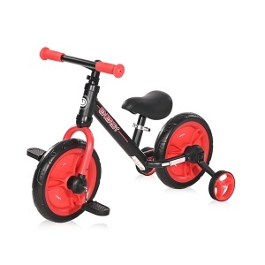 Balans Bicikl Energy 2u1 Black and Red Lorelli 10050480002