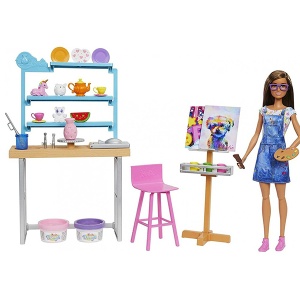 Barbie art studio Mattel 37325 - Img 2