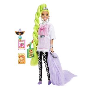 Barbie Extra lutka Neon Mattel 35938 - Img 2
