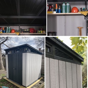Baštenska kuća 9x7 Artisan siva Keter CU 236877 - Img 2