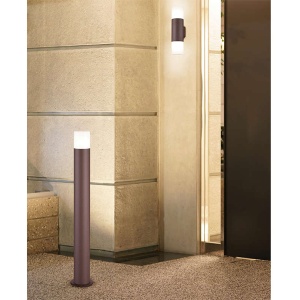 Baštenska lampa stub Hoosic 1xE27 10x10x100cm Trio Lighting 422260124 - Img 2