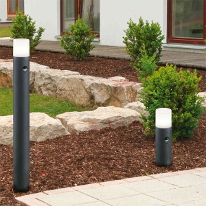Baštenska lampa stub Hoosic senzor 1xE27 12x30cm Trio Lighting 522260142 - Img 2