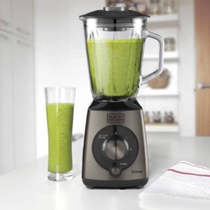 Blender Black + Decker BXJB1000E 1000W 1,5L staklena posuda - Img 4