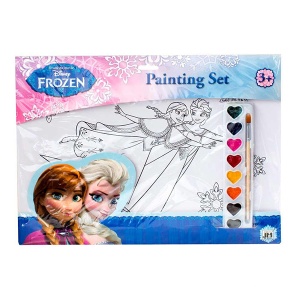 Bojanka FROZEN sa vodenim bojama DD05665