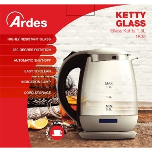 Bokal ketler stakleni 1,5l Ardes AR1K35 - Img 2