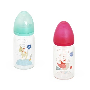 Borosilikat staklena flašica 120 ml Elfi Uspavana Šuma RK11