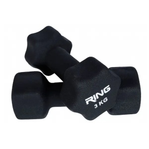 Bučice za aerobik 2x3kg Ring RX DB2133-3
