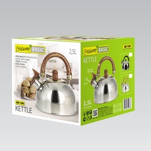Čajnik sa piskom 2,5l inox Maestro MR1300 - Img 4