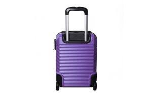 Čvrsti kofer sa točkićima Enova Capri ABS 31x40x20cm ljubičasta - Img 2
