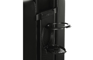 Čvrsti kofer sa točkićima Enova Slim ABS Poliester 37x56x22/11,5cm 41L crna - Img 8