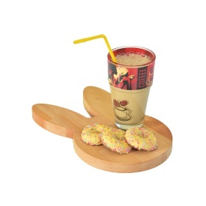 Daska u obliku glave zeca 27x17cm