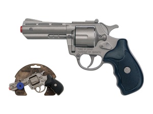 Dečija igračka policijski revolver na kapisle (8 metaka)