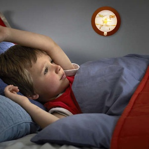 Dečija zidna lampa sa senzorom Planes narandžasta 71765/53/16