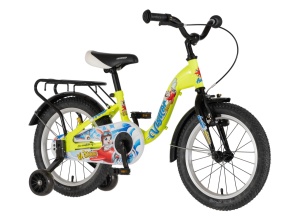 Dečiji bicikl 16in 9in 105-125cm neon žuti Visitor Aviator 1160123