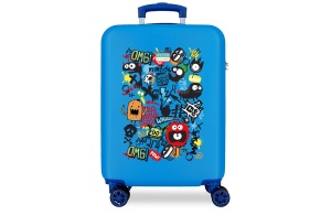 Dečiji kofer 55 cm Monsters plava Movom 32.711.42