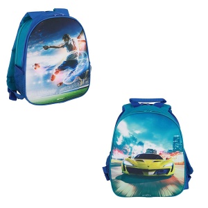 Dečiji ranac za vrtić i predškolsko Spirit Uno-Duo Football Car 25x12x31cm