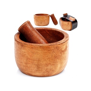 Drveni avan Excellent Houseware 10x6,5cm Vilde 259691