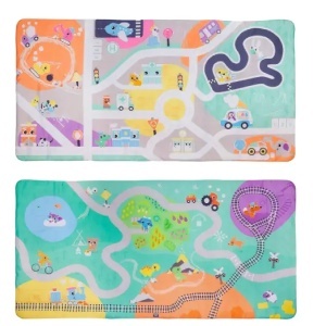 Dvostrana porstrika za igru 80x158 cm Playgro A068875