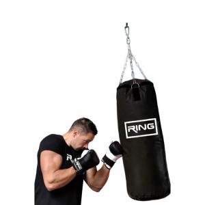 Džak za boks 85x35cm - RING RS DZ85 black