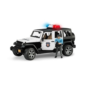 Džip Jeep Wrangler UR policijski Bruder 025267 - Img 1