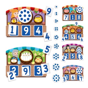 Edukativna igra Montesori taktilni bingo 35023 - Img 3
