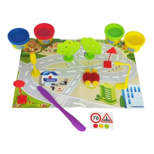 Edukativne igračke Plastelin saobracaj U24603 - Img 3