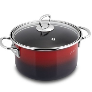 Emajlirana šerpa sa poklopcem 2,4 l LT1181 Lamart APA01366