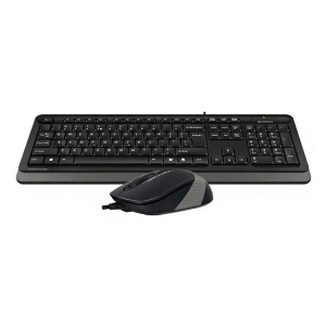 F1010 FSTYLER USB US siva tastatura + USB sivi miš