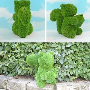Figura veverice od veštačke trave Aniplants 53249 - Img 3